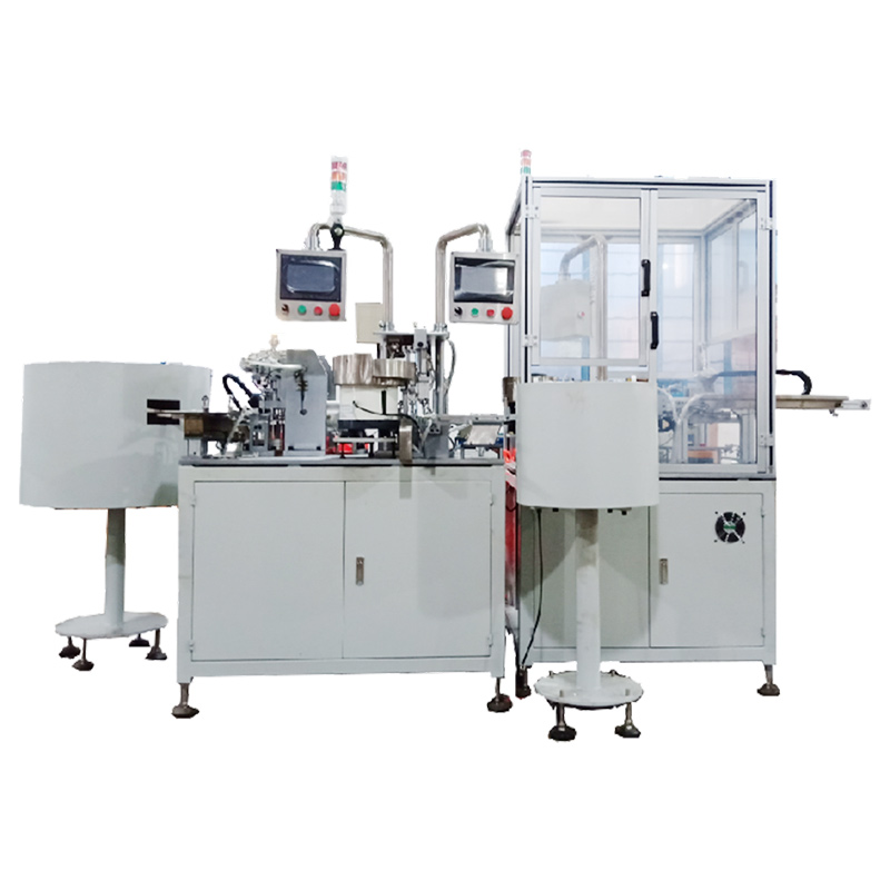 Automatic Assembling Machine for Components of Small Valve Bodies