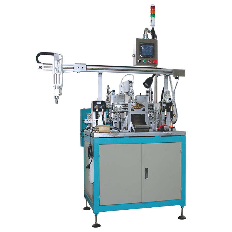 Automatic Riveting Machine for End-cap of Four-way Valve